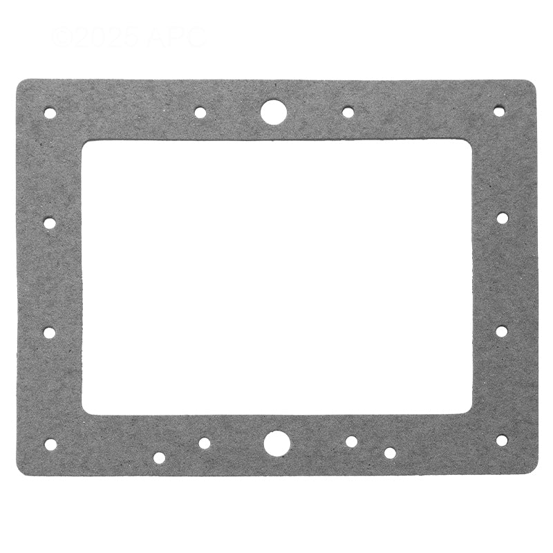 Black rectangular APCG3019 G-113 skimmer faceplate gasket replacement for Hayward SP1084.