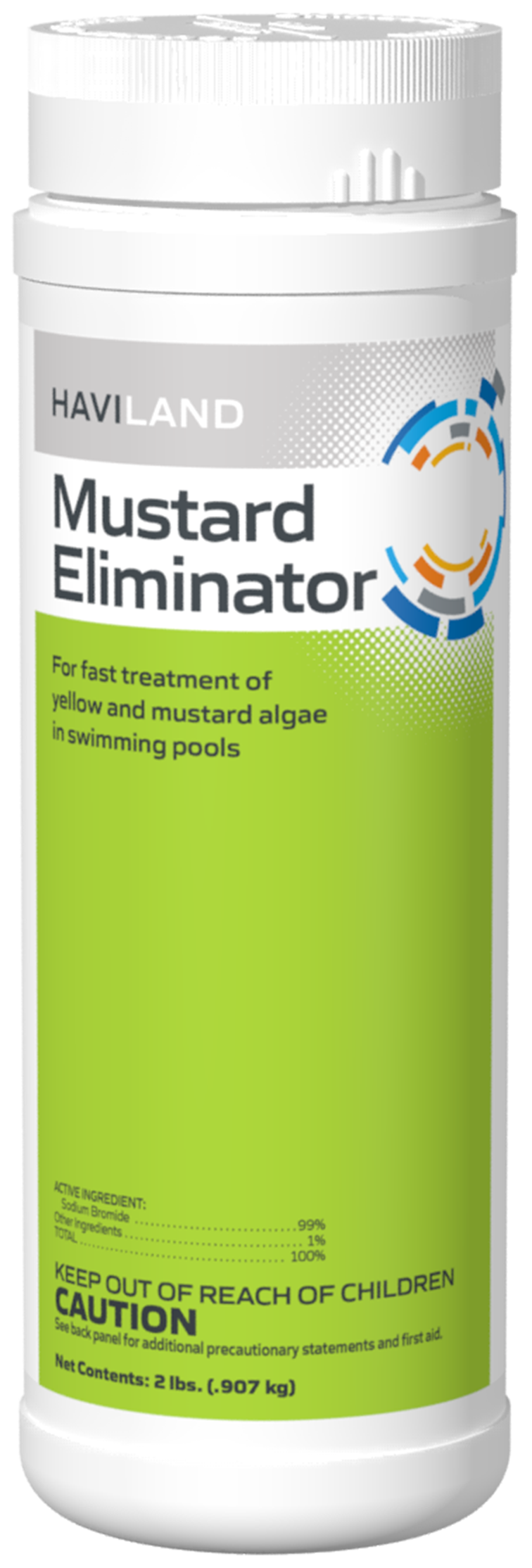 DuraChlor Mustard Eliminator C002835-CS20B2 2 lb Pool Algaecide - Sodium Bromide Yellow Algae Killer