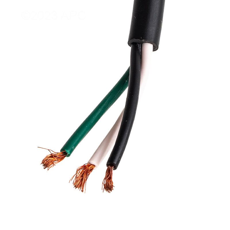 Laing 74427 E5 SilentFlo 5000 Spa Circ Pump - Close-Up of 48-Inch Bare Wire Power Cord