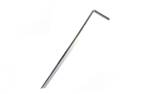 Loop-Loc 18-inch heavy-duty steel hex anchor screw key with T-handle for pool safety cover brass anchors.