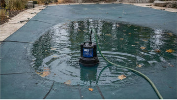Standing Water on a Pool Cover: When I Pump and When I Wait