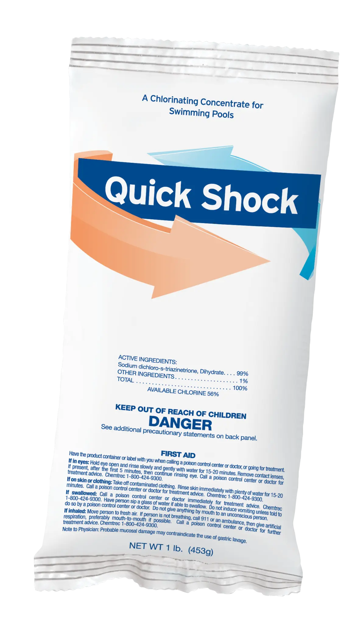 Haviland DuraChlor Quick Shock 1 lb bag of stabilized pool shock treatment