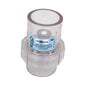 Genuine Air Supply AS5001100 1.5x2 inch clear spring pool check valve complete kit.