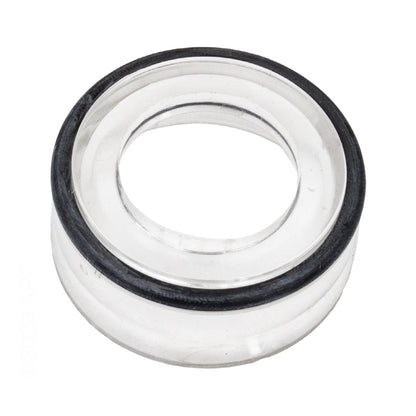 Front view of the Aladdin AS-4702SH replacement seal cup for Hayward SPX1500KA showing the black O-ring.