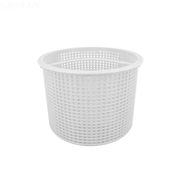 Perforated side view of the Aladdin B-117 replacement skimmer basket for Hayward SPX1080E.