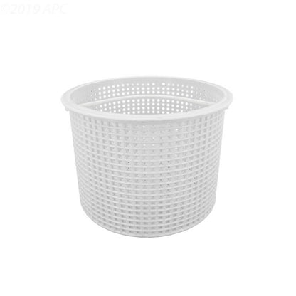 Perforated side view of the Aladdin B-117 replacement skimmer basket for Hayward SPX1080E.