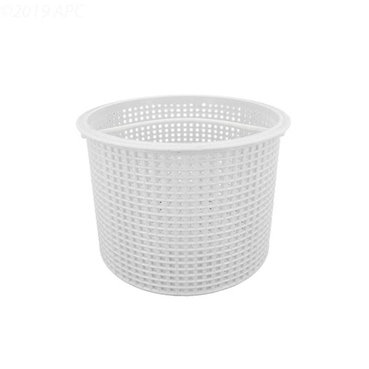 Perforated side view of the Aladdin B-117 replacement skimmer basket for Hayward SPX1080E.