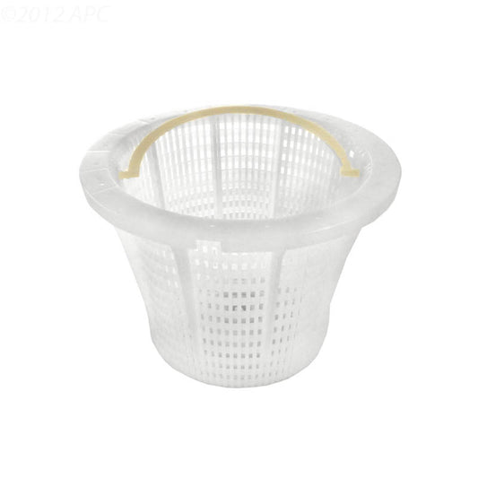 Aladdin B-200 tapered white skimmer basket replacement for Pentair Admiral S20.