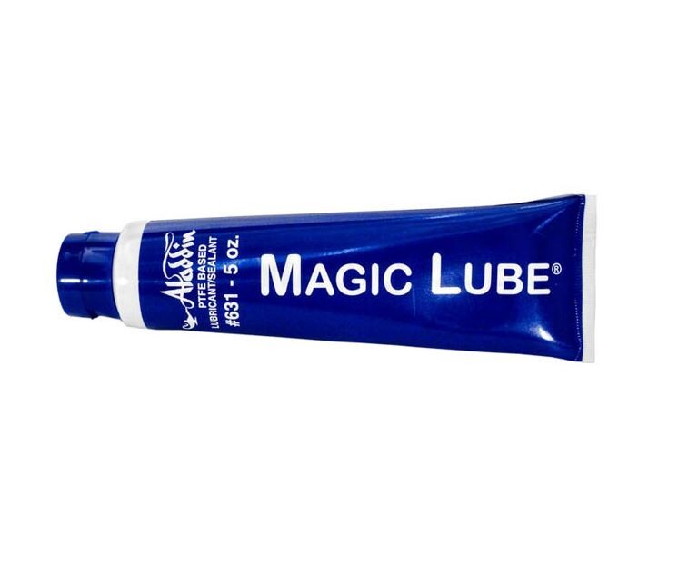 Aladdin Magic Lube 5oz tube Teflon based lubricant and sealant for pool O-rings APC631A
