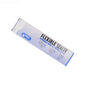 Front view of the Anderson LeakMaster FS4B blue flexible pool repair sealer 4 oz carton.