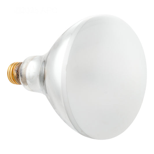 Front view of the APC 500W 120V R40 medium-base pool light replacement bulb for Amerlite and Hayward fixtures.