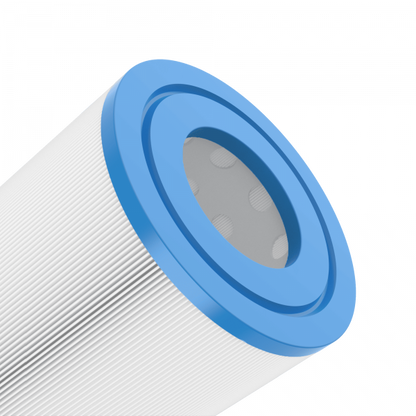 Top and bottom 1-15/16 inch open hole view of APC APCC7026 spa filter