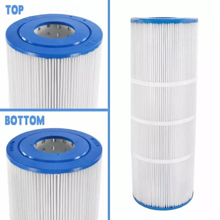 APC APCC7194 replacement filter cartridge for Hayward Easy-Clear C550, featuring 55 sq ft of 4oz media and 3-inch open hole top and bottom end caps.
