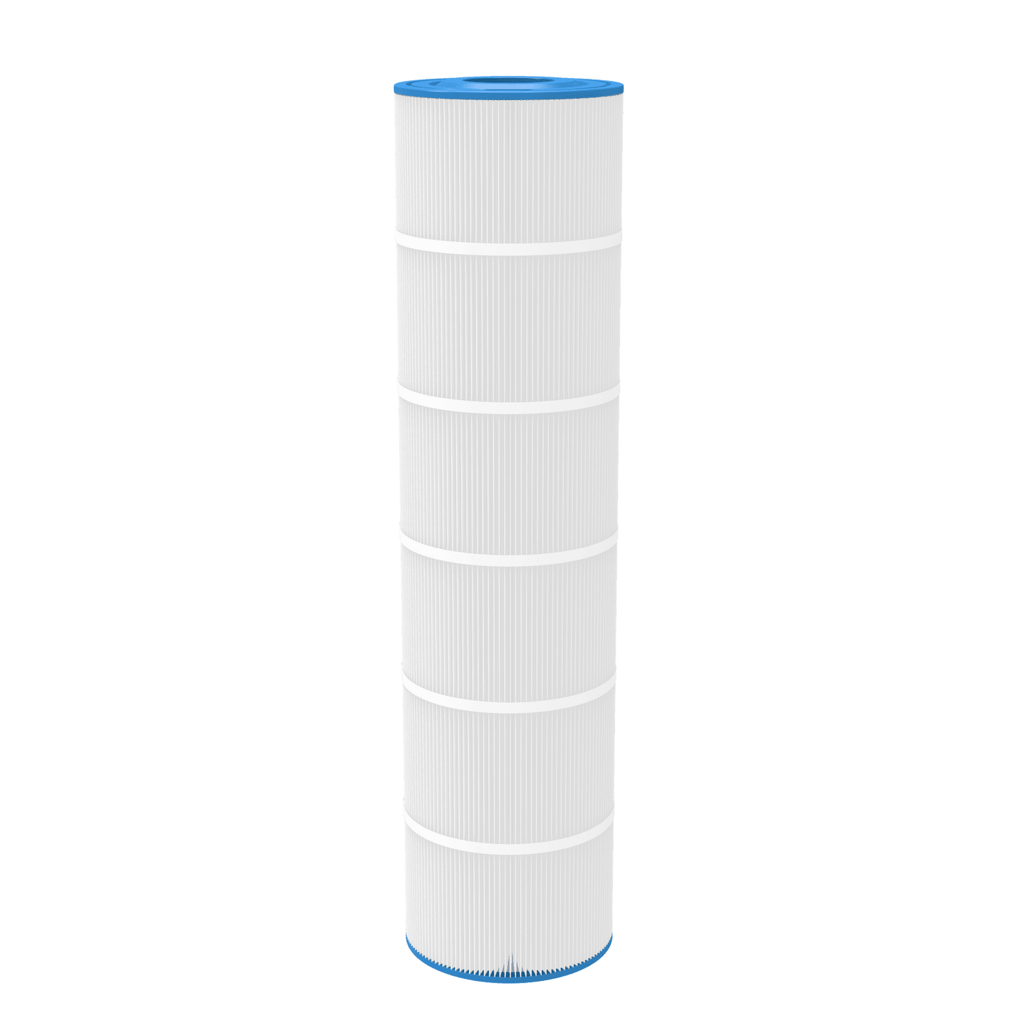 Full-length view of the APC APCC7605 replacement pool filter cartridge, 32 1/16 inches long, 125 sq ft, compatible with Pentair Clean & Clear 125.