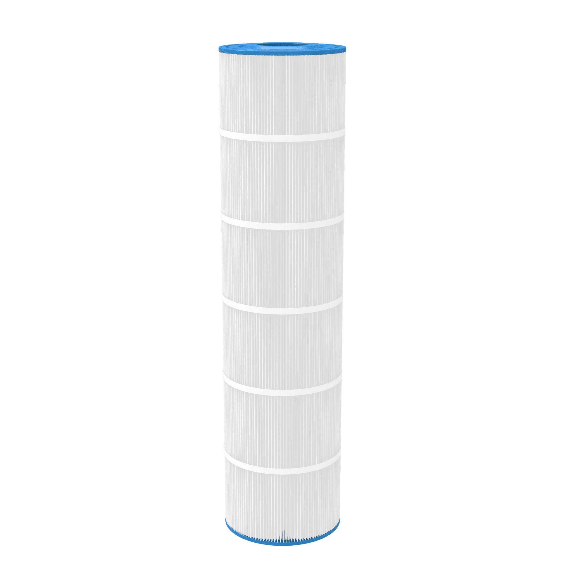 Full-length view of the APC APCC7605 replacement pool filter cartridge, 32 1/16 inches long, 125 sq ft, compatible with Pentair Clean & Clear 125.