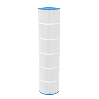 Full-length view of the APC APCC7605 replacement pool filter cartridge, 32 1/16 inches long, 125 sq ft, compatible with Pentair Clean & Clear 125.