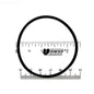 APC APCO2428 Union O-Ring DEX2400Z5 black rubber replacement seal for Hayward and Anthony slide valves.