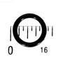 APC Shaft O-Ring APCO2454 black rubber replacement seal for Hayward Perflex D.E. filters and slide valves.