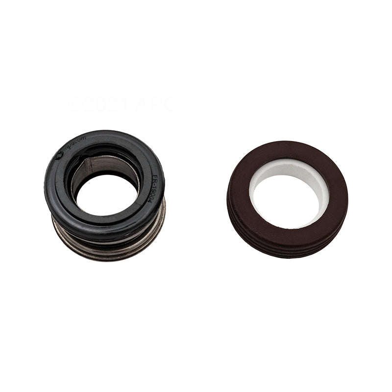 APC Viton 201V 3/4-inch replacement mechanical pool pump shaft seal two-piece assembly.