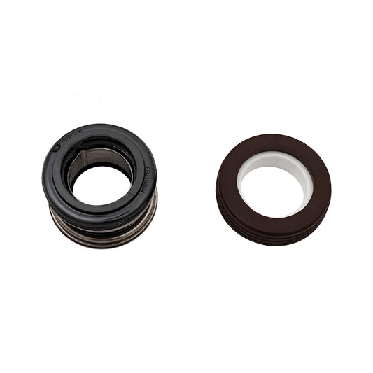 APC Viton 201V 3/4-inch replacement mechanical pool pump shaft seal two-piece assembly.