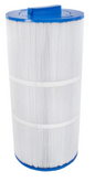 APCC7241 75 Sq Ft replacement filter cartridge for Caldera Spas, featuring blue end caps and high-density seasonal filtration media.