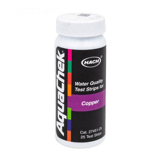 AquaChek 661454E copper test strips bottle