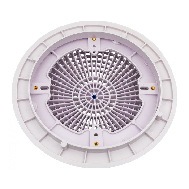 AquaStar A10RCFR101 Sumpless Drain Cover - Bottom View with Mud Frame
