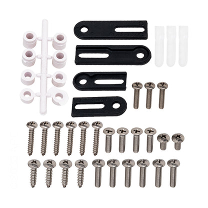 AquaStar A10RCFR101 Pool Drain Cover - Mounting Hardware Kit with Screws and Anchors