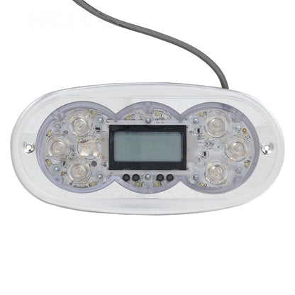 Balboa BP7 G6406 TP600 6-Button LCD Topside Panel Close-Up - Hot Tub Control Interface