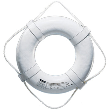 Cal-June Jim-Buoy CG19 19-inch USCG approved life ring buoy for pools and marine safety