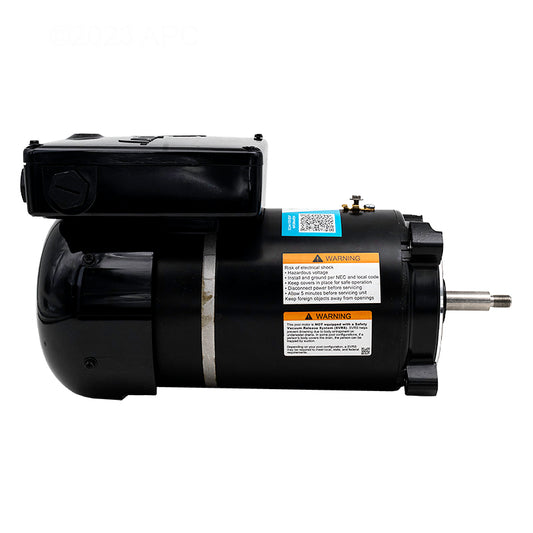 Century VGreen EVO EVC165 1.65 THP Variable Speed Pool Pump Motor - Side Profile View