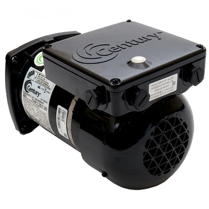 Century VGreen EVO EVQ225 2.25 THP Variable Speed Pool Pump Motor - Back Angled View
