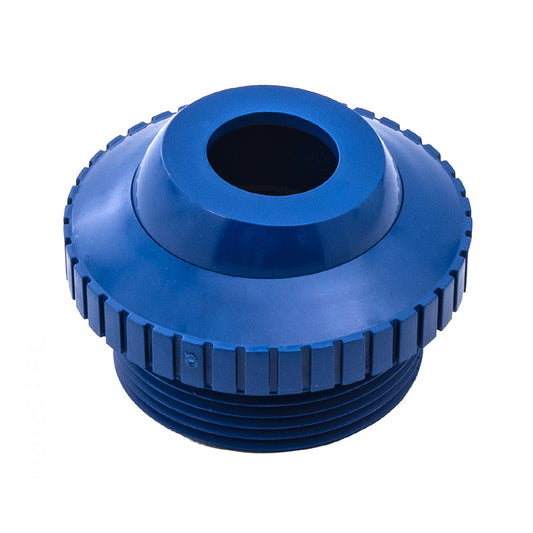 CMP 25552-369-000 dark blue directional eyeball fitting 1.5 inch MIP angled view.