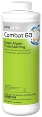 DuraChlor Combat 60 C003062-CS20Q 1 Quart Pool Algaecide - 60% Polyquat Formula