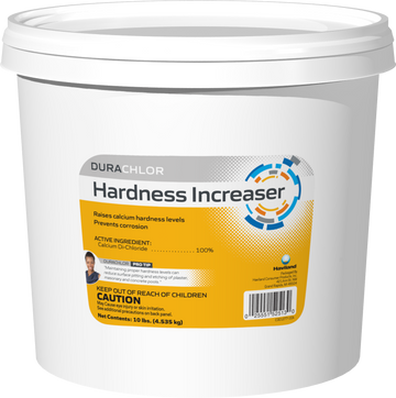 DuraChlor Hardness Increaser C002711-CS74C1 10 lb Pail - Pool Calcium Hardness Increaser 100% Calcium Di-Chloride