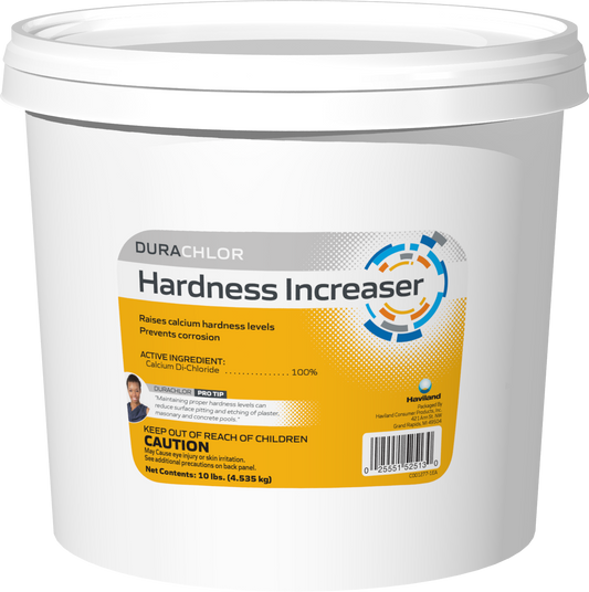 DuraChlor Hardness Increaser C002711-CS74C1 10 lb Pail - Pool Calcium Hardness Increaser 100% Calcium Di-Chloride