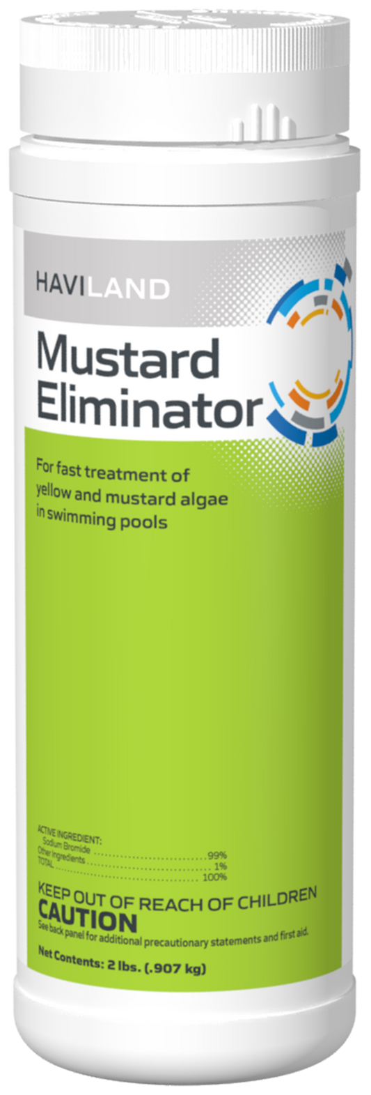 DuraChlor Mustard Eliminator C002835-CS20B2 2 lb Pool Algaecide - Sodium Bromide Yellow Algae Killer