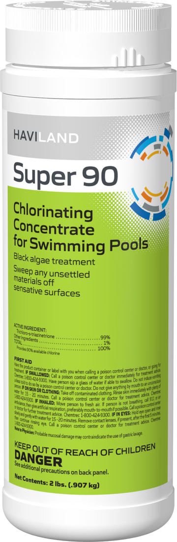 DuraChlor Super 90 C002352-CS20B2 2 lb Granular Chlorine Algaecide - 90% Available Chlorine for Plaster Pools
