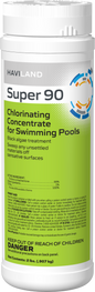 DuraChlor Super 90 C002352-CS20B2 2 lb Granular Chlorine Algaecide - 90% Available Chlorine for Plaster Pools