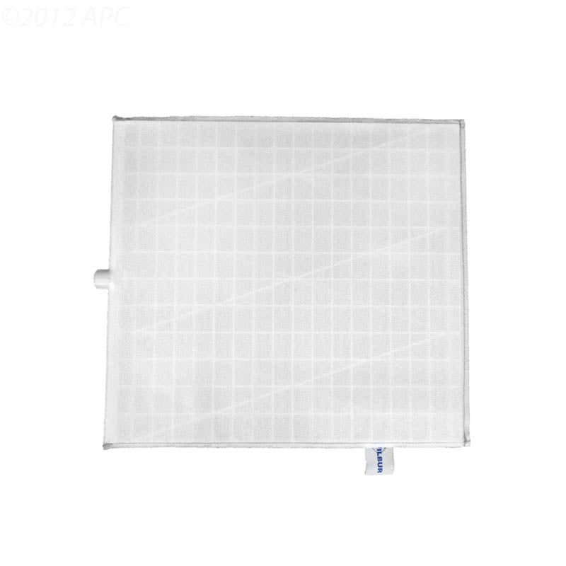 Filbur APCFGR50 18x16.5 rectangular DE filter grid with center port for Sta-Rite, front view