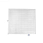 Filbur APCFGR50 18x16.5 rectangular DE filter grid with center port for Sta-Rite, front view
