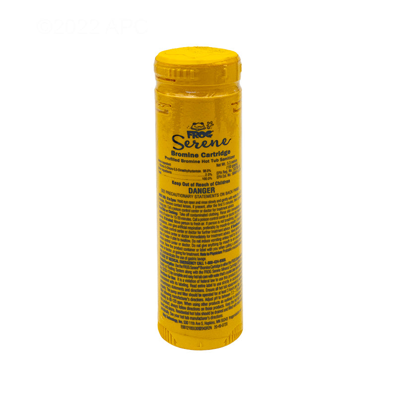 FROG Serene Yellow Bromine Replacement Cartridge 01-14-3824 for Spa Frog Systems