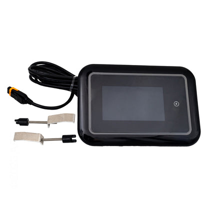 Gecko IN.K1000 Touchscreen Spa Keypad (0607-005033) - Complete kit including topside control, cord, and mounting brackets