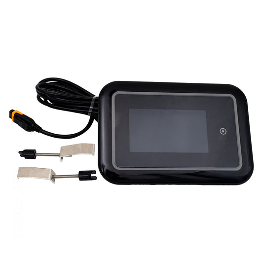 Gecko IN.K1000 Touchscreen Spa Keypad (0607-005033) - Complete kit including topside control, cord, and mounting brackets