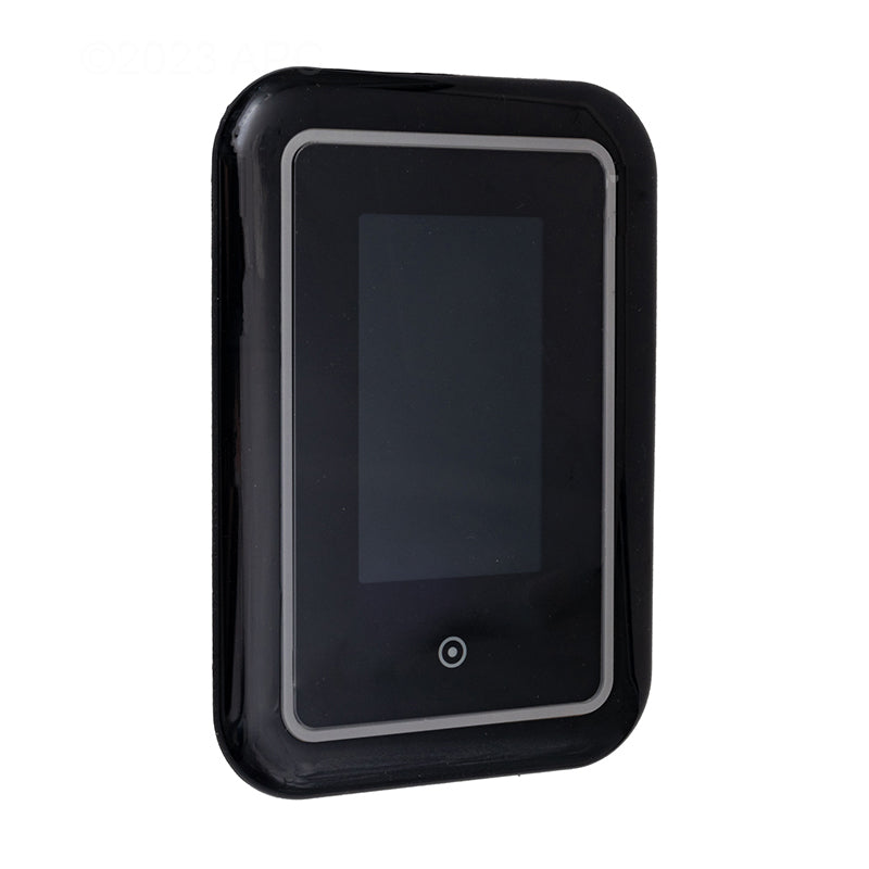 Gecko IN.K1000 Touchscreen Spa Keypad (0607-005033) - Front angled view of the screen and bezel
