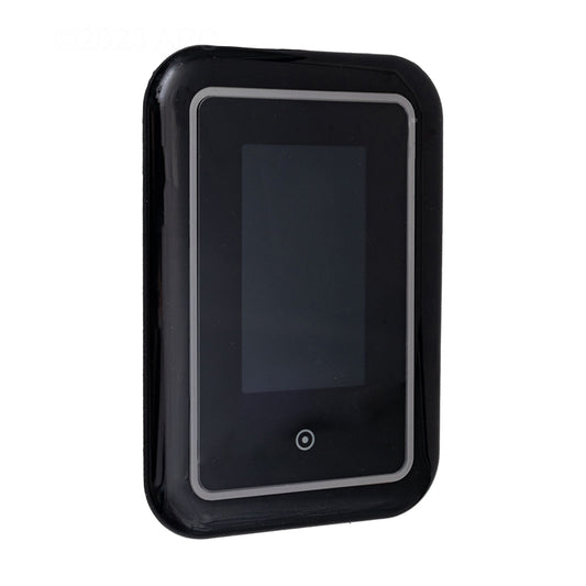 Gecko IN.K1000 Touchscreen Spa Keypad (0607-005033) - Front angled view of the screen and bezel