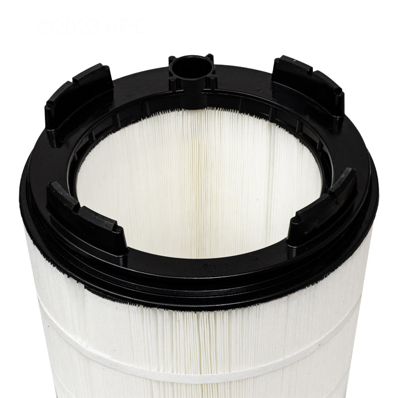 Bottom view of the Genuine Pentair 25022-0203S Large Outer Cartridge showing the heavy-duty end cap construction for System 3 S8M150 filters.
