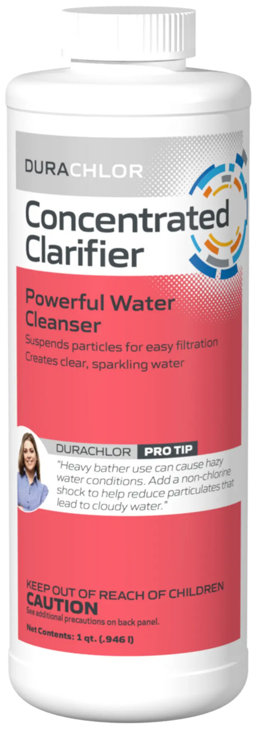 Haviland DuraChlor Concentrated Pool Water Clarifier 1 Quart for Clearing Cloudy and Hazy Water