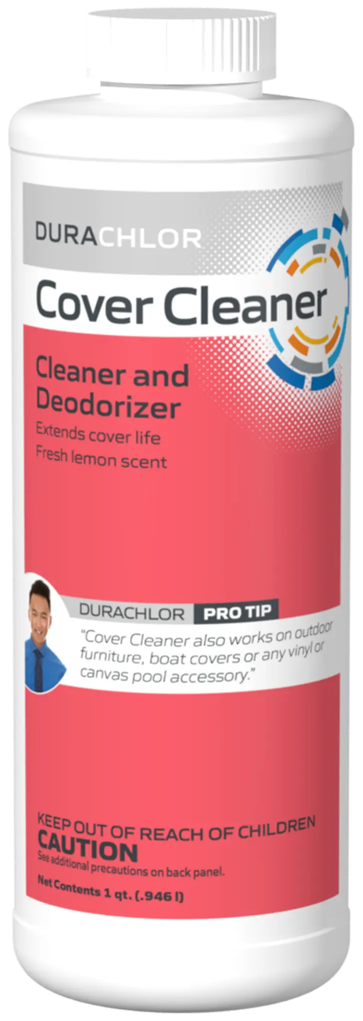 Haviland DuraChlor Pool Cover Cleaner and Deodorizer with Lemon Scent 1 Quart