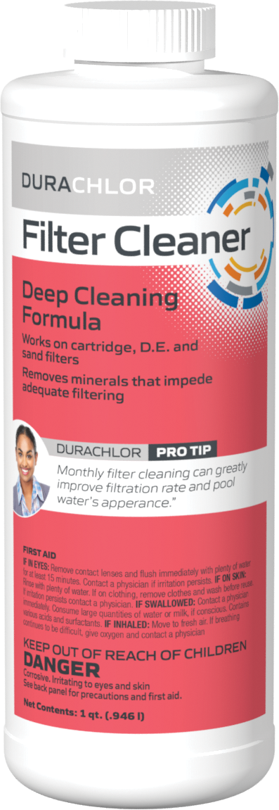 Haviland DuraChlor Deep Cleaning Filter Cleaner for Cartridge DE and Sand Filters 1 Quart